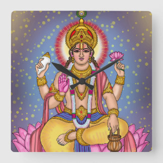 Reloj de pared del Señor Dhanvantari