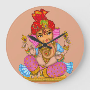 Reloj de pared del Señor Ganesha