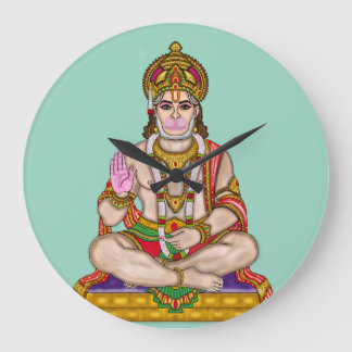 Reloj de pared del Señor Hanuman