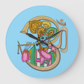 Reloj de pared del Señor Krishna
