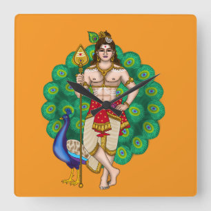 Reloj de pared del Señor Murugan