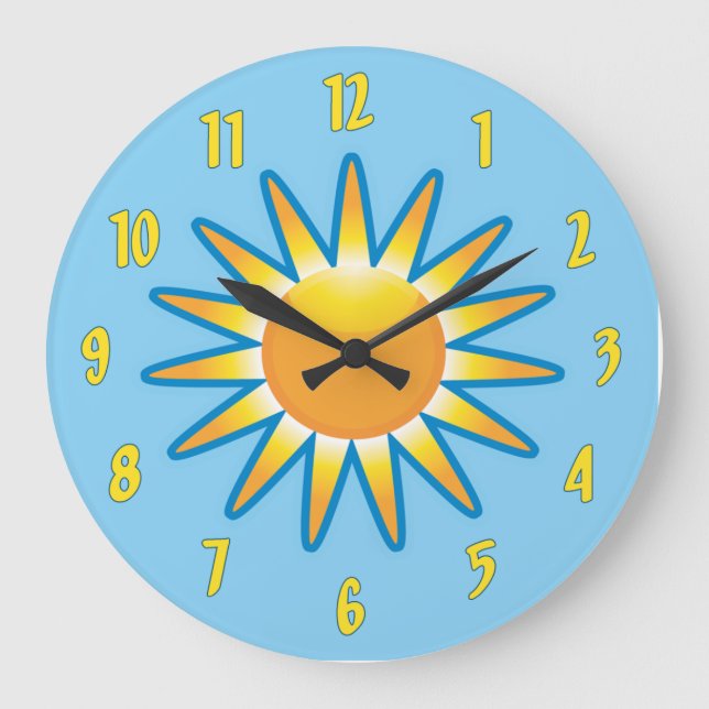 Reloj de pared del sol (Anverso)