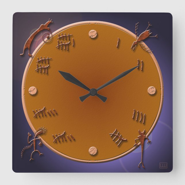 Reloj de pared del suroeste (Anverso)