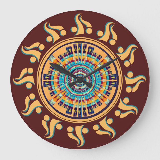 Reloj de pared del suroeste de Sun Mandala (Anverso)