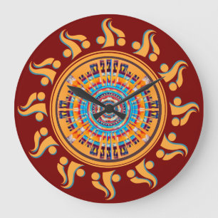 Reloj de pared del suroeste de Sun Mandala