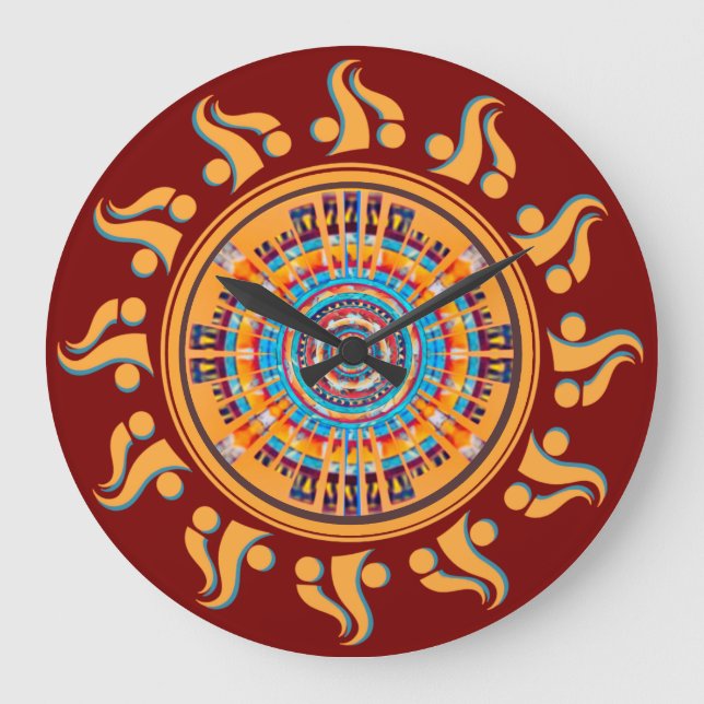 Reloj de pared del suroeste de Sun Mandala (Anverso)