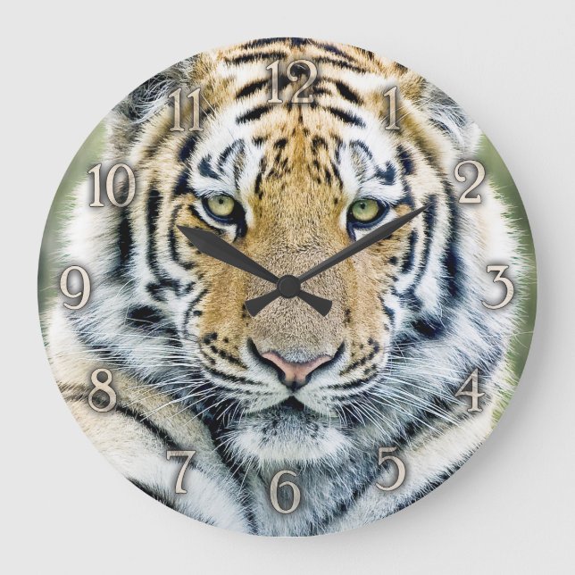 Reloj de pared del tigre (Anverso)
