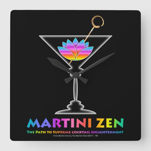RELOJ DE PARED DEL ZEN DE MARTINI (Anverso)