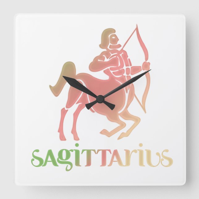 Reloj de pared del zodiaco d1 de la astrología del (Anverso)