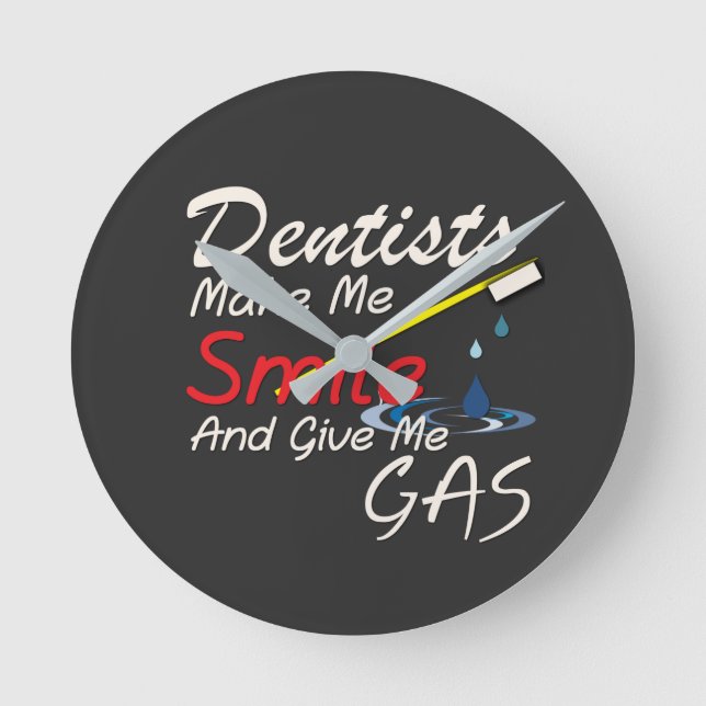 Reloj de pared dental (Anverso)