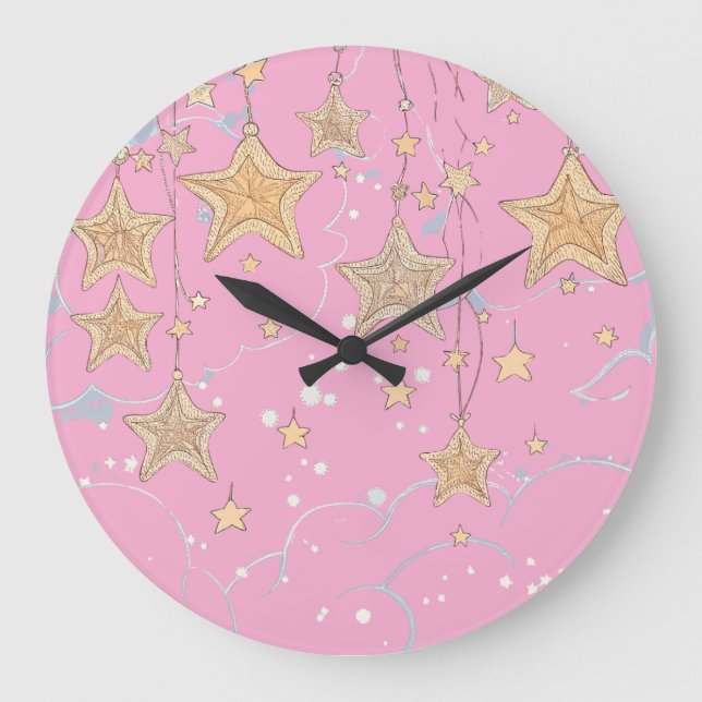 Reloj de Pared Desea una Estrella (Anverso)