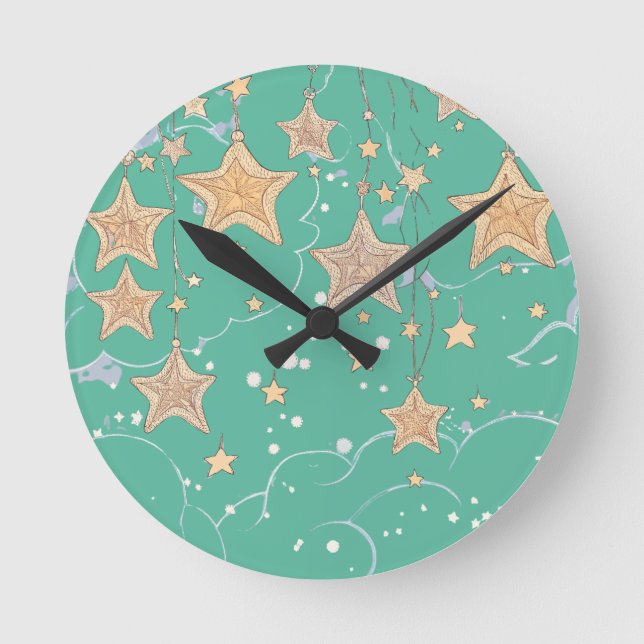 Reloj de Pared Desea una Estrella (Anverso)