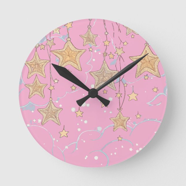 Reloj de Pared Desea una Estrella (Anverso)