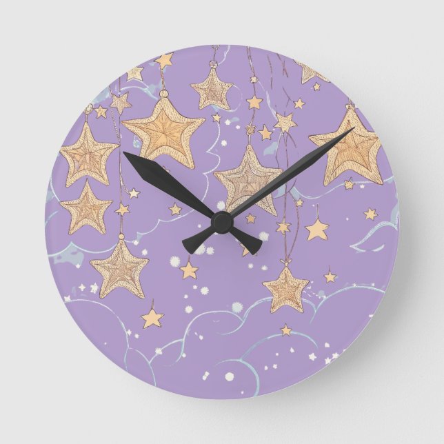 Reloj de Pared Desea una Estrella (Anverso)