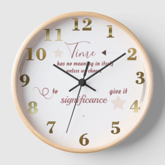 Reloj de pared digital hora