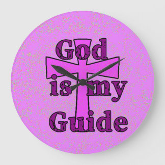 Reloj de pared Dios es mi guía
