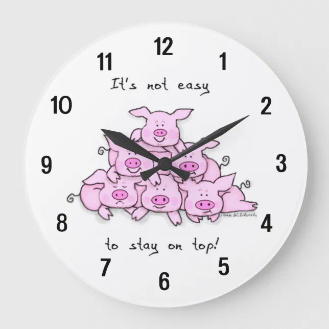 Reloj de pared online animado