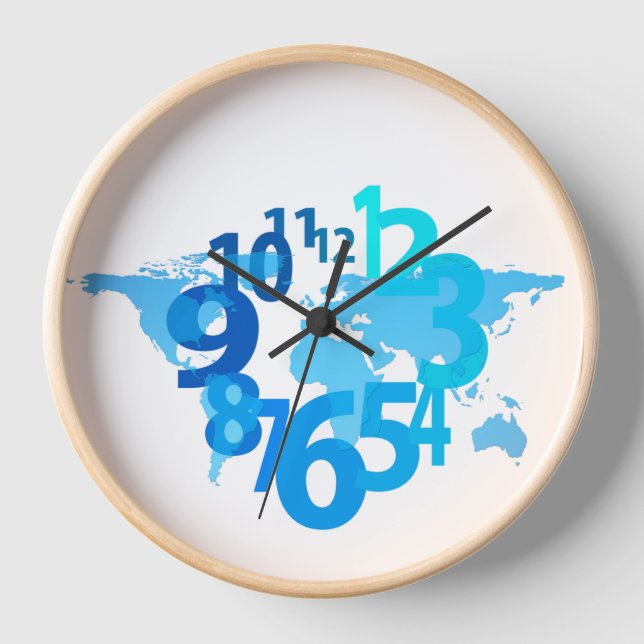 Reloj de pared divertido personalizado (Anverso)