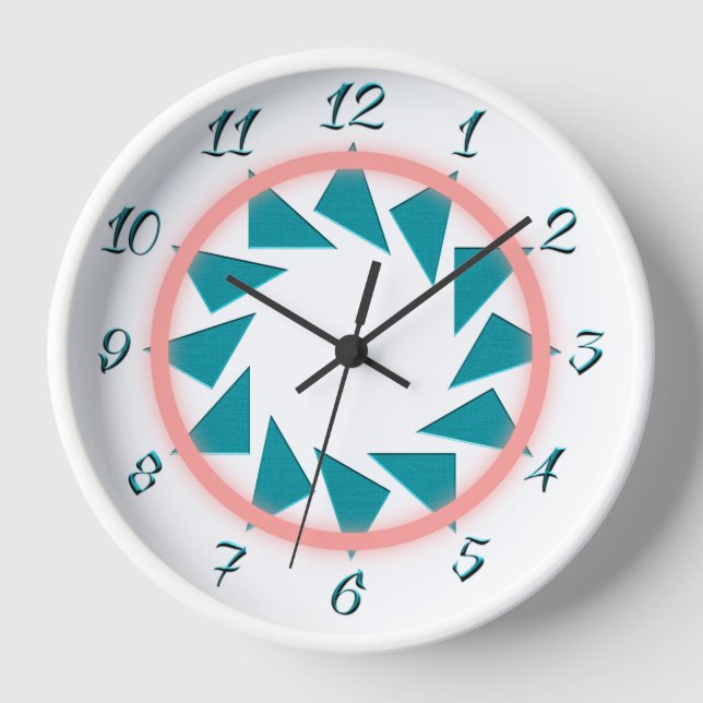 Reloj de pared divertido personalizado (Anverso)