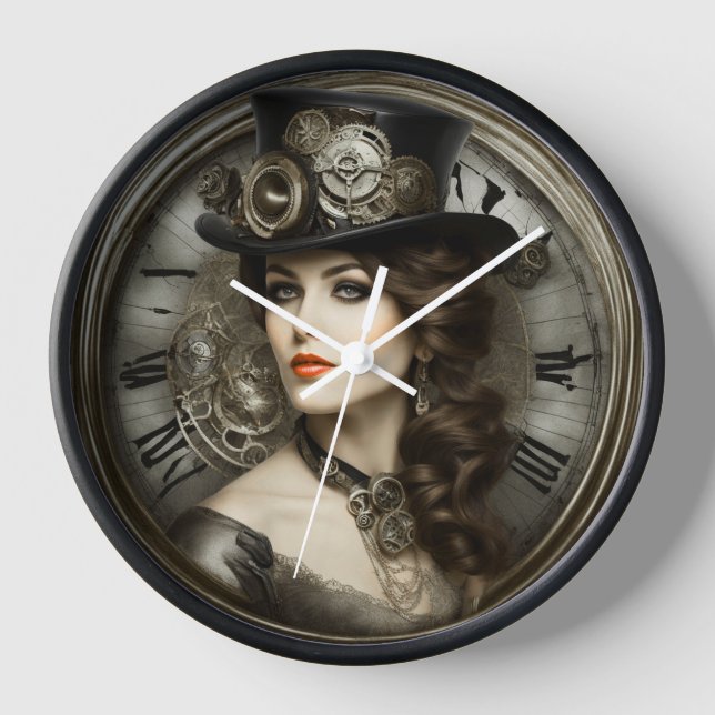 Reloj de pared divertido y sarcástico  (Anverso)