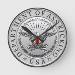 Reloj de pared DoAK, acrílico redondo de 8"