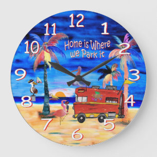 reloj de pared donde lo aparquemos es la casa