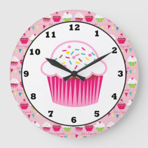 Reloj de pared dulce de la diversión de la