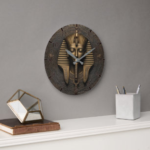 Reloj de pared egipcio Lux Copper de la época de l