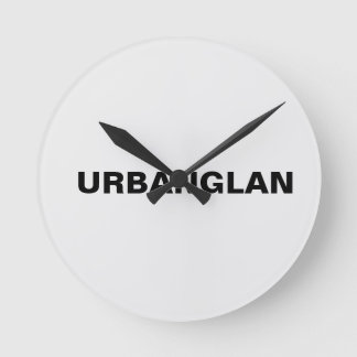 Reloj de pared elegante con diseño URBANGLAN