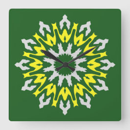 Reloj de pared, elegante diseño clásico multicolor