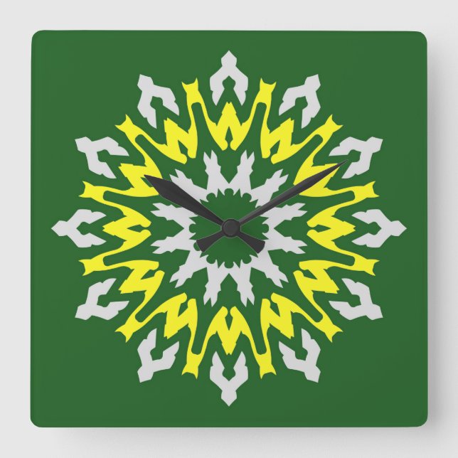 Reloj de pared, elegante diseño clásico multicolor (Anverso)