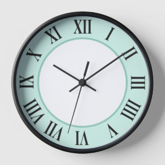 Reloj de pared elegante - Verde