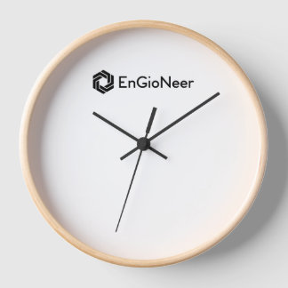 Reloj de pared enGioNeer