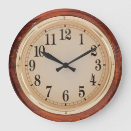 Reloj de pared escolar