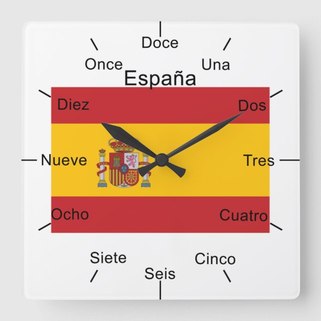 Reloj de pared español (Anverso)