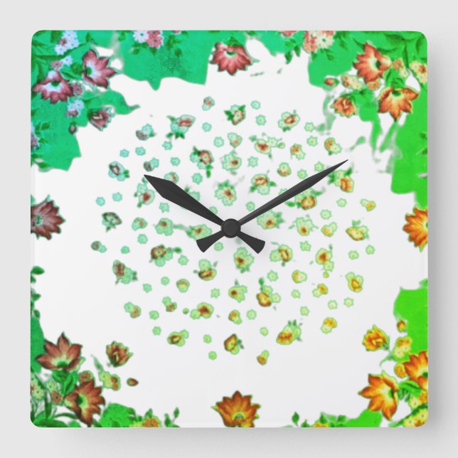 Reloj de pared ESTILO DE ARTE Y DISEÑO  (Anverso)