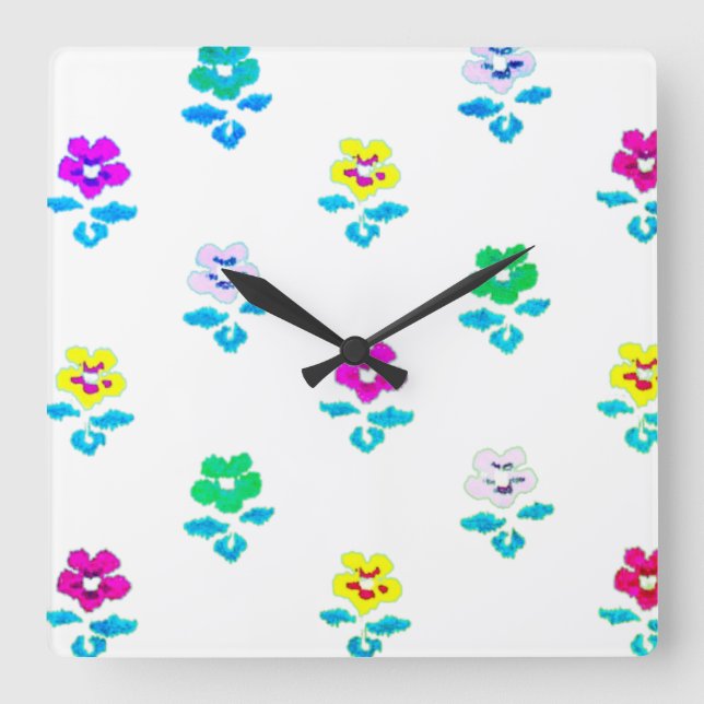 Reloj de pared ESTILO DE ARTE Y DISEÑO  (Anverso)