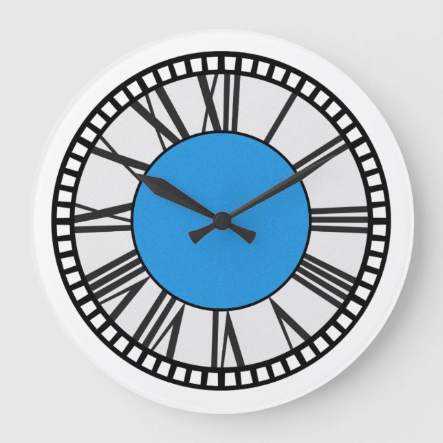 Reloj de pared estilo iglesia central (Anverso)
