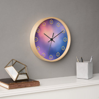 Reloj de pared etéreo