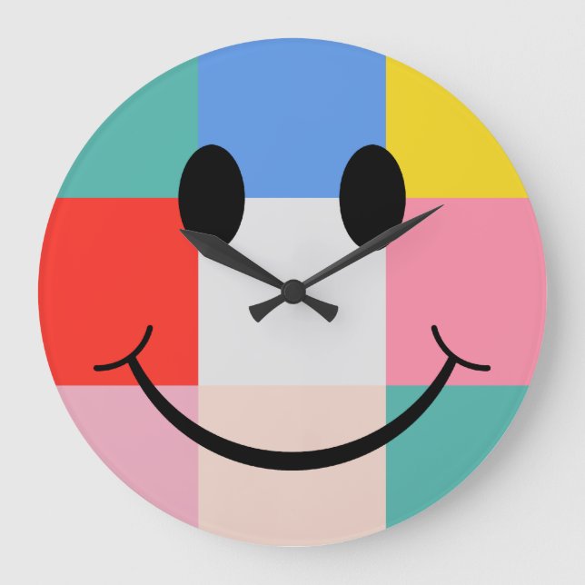 Reloj de pared facial (Anverso)