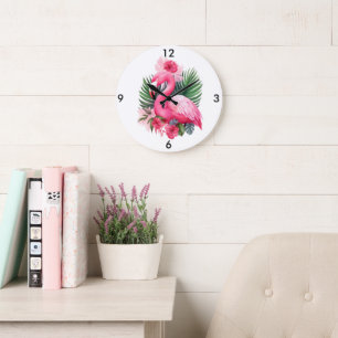 Reloj de pared Flamingo