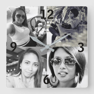 Reloj de pared fotográfico personalizado