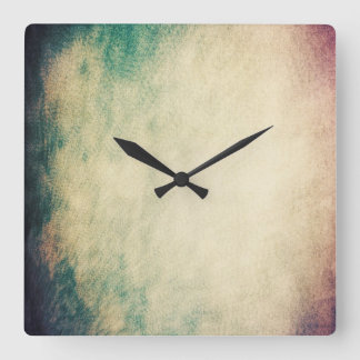 Reloj de pared fresco de la textura del vintage