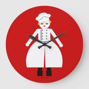 Reloj de pared grande de Kitchen Martzkin © 2012 M