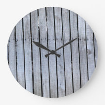 Reloj de pared gris y negro redondo (grande)