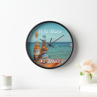 Reloj de pared "Hora de Cerveza"