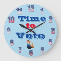 Reloj de Pared Hora de Votar
