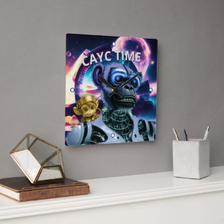 Reloj de pared horaria de CAYC