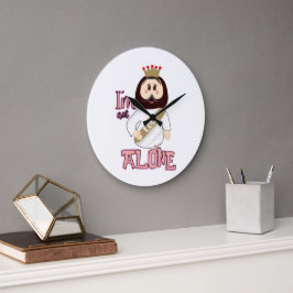 Reloj de pared I´m not alone - Nissi Holy