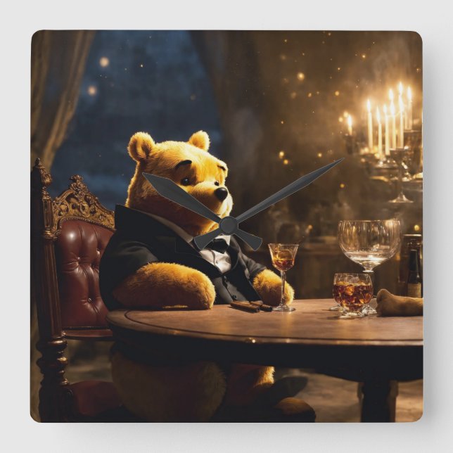 reloj de pared impreso del jefe (Anverso)